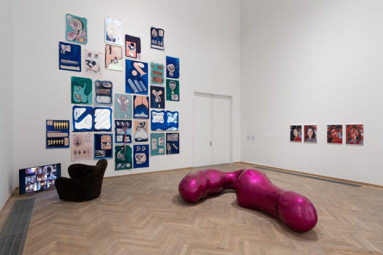 kæmpe lyserød dildo