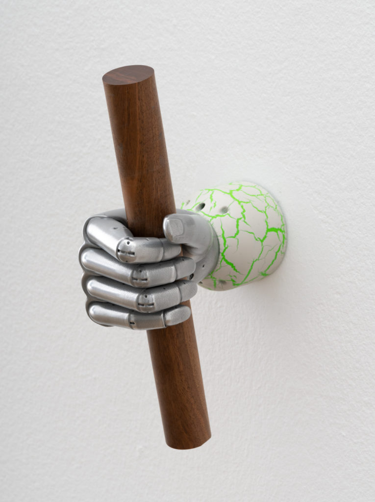 Details of a sculpture.